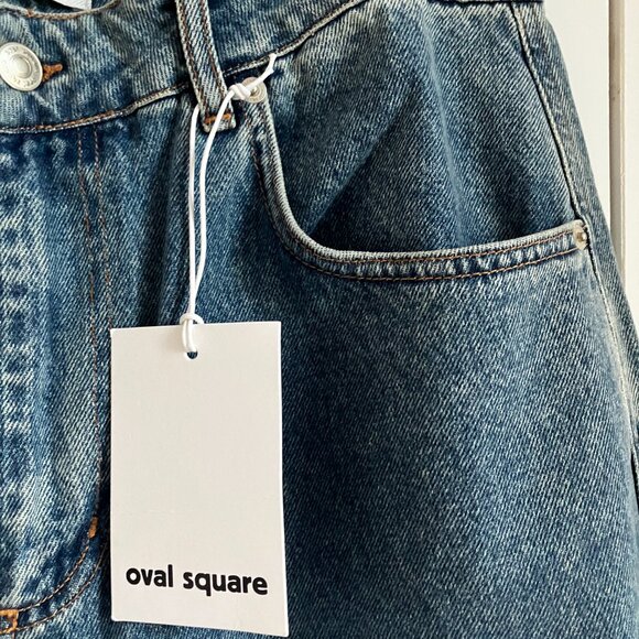 Oval Square Gaucho Jeans - Picture 4 of 8